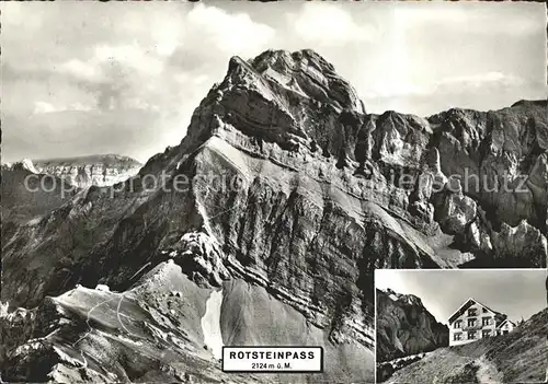 Altmann Saentis Rotsteinpass Berggasthof Kat. Altmann