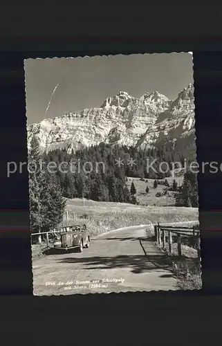 Schwaegalp Saentisschwebebahn Saentis Auto Kat. Schwaegalp