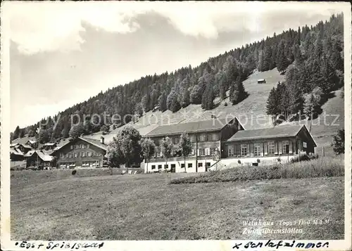 Wildhaus SG Haeuser Zwingliheimstetten Kat. Wildhaus