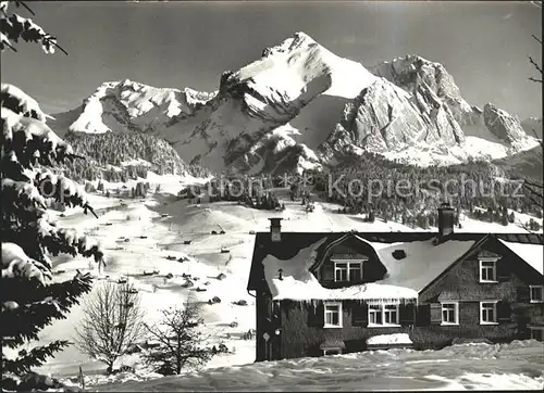 Wildhaus SG Zollikerheim Saentis Schafberg Kat. Wildhaus