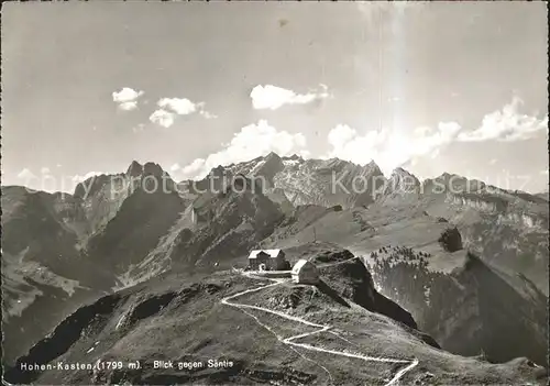 Hoher Kasten Berggasthaus Saentis 