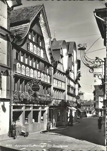 Appenzell IR Hauptgasse Kat. Appenzell