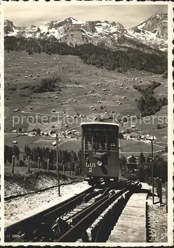 Unterwasser Toggenburg Zahnradbahn Hotel Sternen Kat. Unterwasser