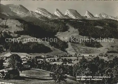 Unterwasser Toggenburg Churfirsten Kat. Unterwasser