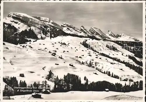 Unterwasser Toggenburg Churfirsten Skigebiet Iltios Kat. Unterwasser