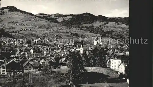 Altstaetten SG Panorama Kat. Altstaetten