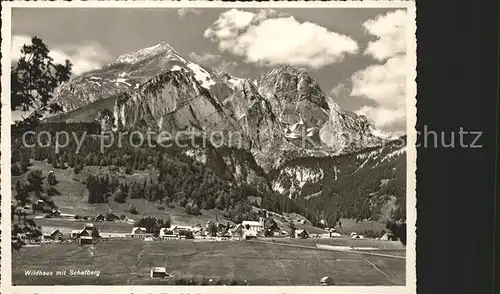 Wildhaus SG mit Schafberg