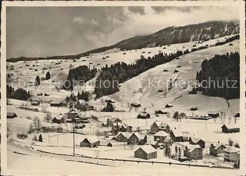 Unterwasser Toggenburg mit Skigebiet Kat. Unterwasser