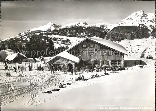 Alt St Johann Berggasthaus Churfirsten Kat. Alt St Johann