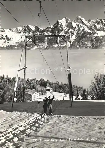 Flumserberg Bergheim Skilift Tannenheim Prodalp Kat. Flumserberg Bergheim