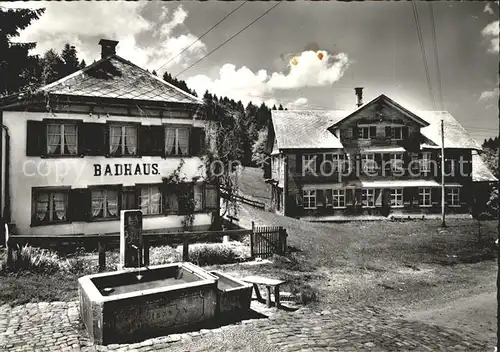 Hemberg SG Gasthaus Zur Traube Badhaus / Hemberg /Bz. Toggenburg