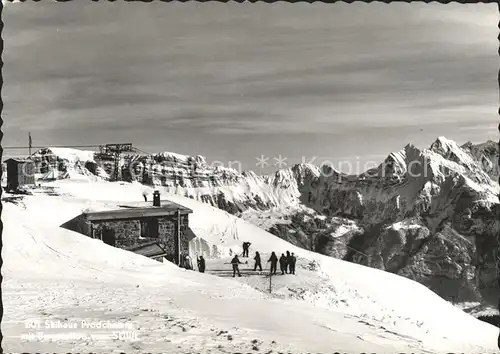 Tannenbodenalp Skigegebiet Kat. Tannenbodenalp