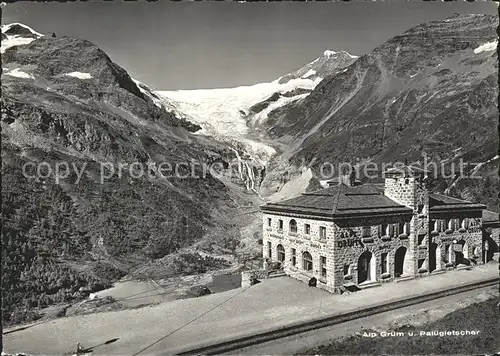 Palue Alp Gruem Paluegletscher Kat. Palue