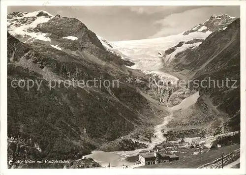 Palue Gletscher Alp Gruem Kat. Palue