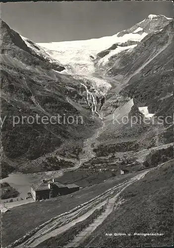 Palue Gletscher Alp Gruem Kat. Palue