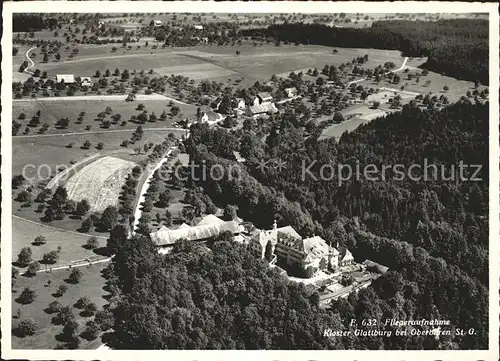 Oberbueren Fliegeraufnahme Kloster Glattburg Kat. Oberbueren