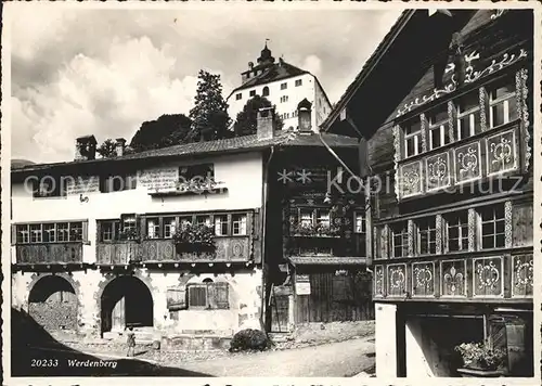 Werdenberg Stadt Kat. Werdenberg