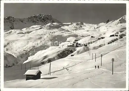 Hoernli Arosa Skilift Hoernlihuette Kat. Hoernli