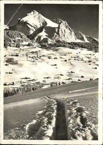 Wildhaus SG Skigebiet Obertoggenburg mit Schafberg Appenzeller Alpen Kat. Wildhaus