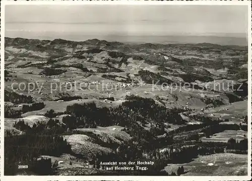 Hemberg SG Aussicht von der Hochalp / Hemberg /Bz. Toggenburg