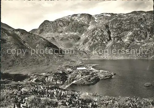 Quarten Murgsee Blick vom Kreuzhuegel Kat. Quarten