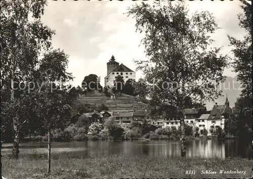 Werdenberg Blick zum Schloss Kat. Werdenberg