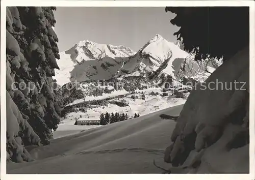 Unterwasser Toggenburg Berghaus Iltios Skigebiet Obertoggenburg Kat. Unterwasser