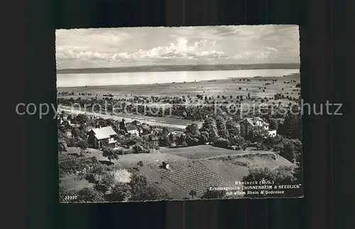 Rheineck SG Erholungsheim Sonnenheim Seeblick Alter Rhein Bodensee Kat. Rheineck