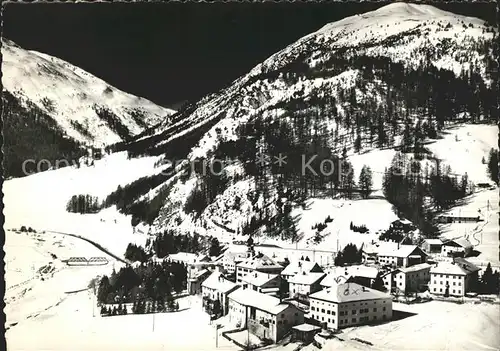 Madulain Gesamtansicht Wintersportplatz Engadin Kat. Madulain