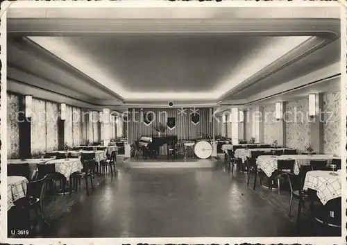 Unterwasser Toggenburg Hotel Sternen Restaurant Dancing Festsaal Kat. Unterwasser