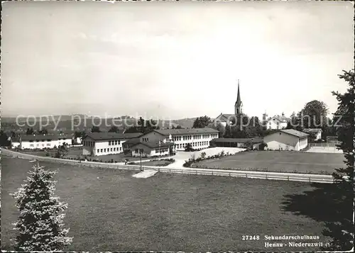 Niederuzwil Sekundaerschulhaus Kat. Niederuzwil