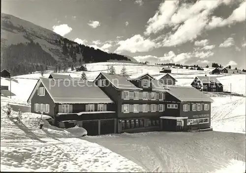 Wildhaus SG Hotel Alpenrose Wintersportplatz Kat. Wildhaus