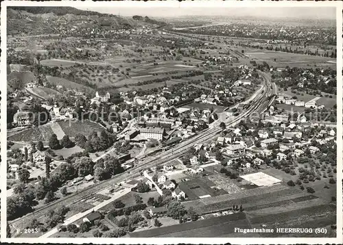 Heerbrugg Fliegeraufnahme Kat. Heerbrugg