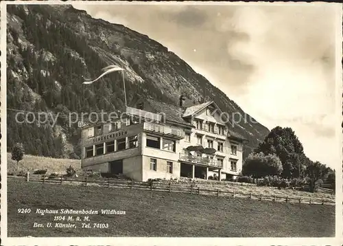 Wildhaus SG Kurhaus Schoenenboden