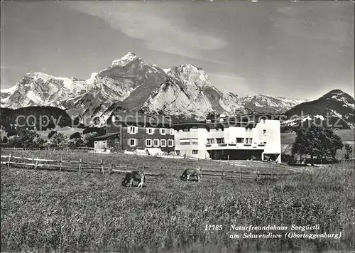 Schwendisee Naturfreundehaus Seegueetli Kat. Wildhaus