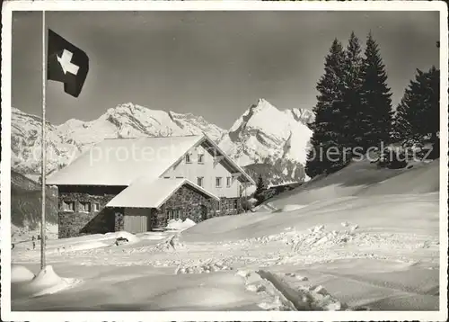 Alt St Johann Berggsthaus Churfirsten  Kat. Alt St Johann