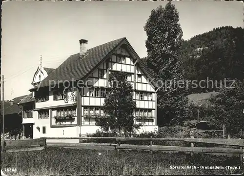 Brunnadern SG Gasthaus Loewen / Brunnadern /Bz. Toggenburg