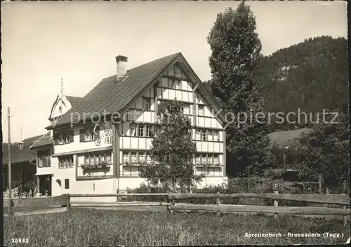 Brunnadern SG Gasthaus Loewen / Brunnadern /Bz. Toggenburg