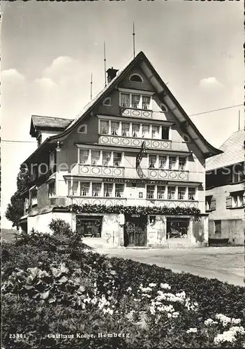 Hemberg SG Gasthaus Krone / Hemberg /Bz. Toggenburg