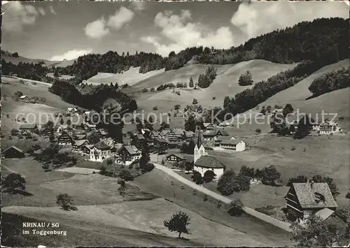 Krinau Ortsansicht Kat. Krinau