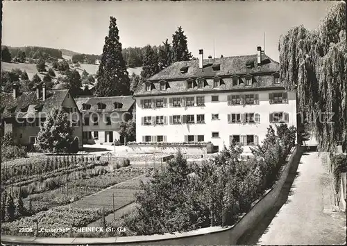 Rheineck SG Custerhof Landwirtschaftl Schule Kat. Rheineck