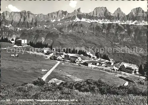 Flumserberg Bergheim Tannenbodenalp mit Kurhaeuser Kat. Flumserberg Bergheim