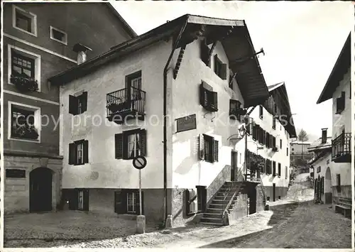 Sta Maria Muestair Gasthaus Piz Umbrail Kat. Sta Maria Muestair