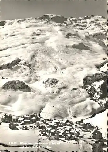 Bivio am Julierpass mit Skiabfahrt Cuolms Kat. Bivio