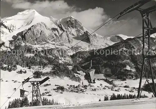 Wildhaus SG Sessellift mit Schafberg