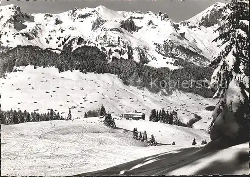 Unterwasser Toggenburg Skigebiet Berghaus Iltios Kat. Unterwasser