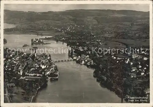 Stein Rhein Fliegeraufnahme Kat. Stein Rhein