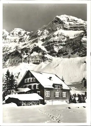 Schwaegalp Naturfreundehaus am Saentis Kat. Schwaegalp