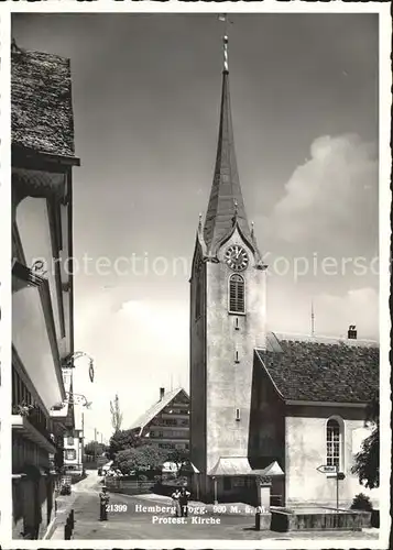 Hemberg SG Protestantische Kirche Kurort / Hemberg /Bz. Toggenburg