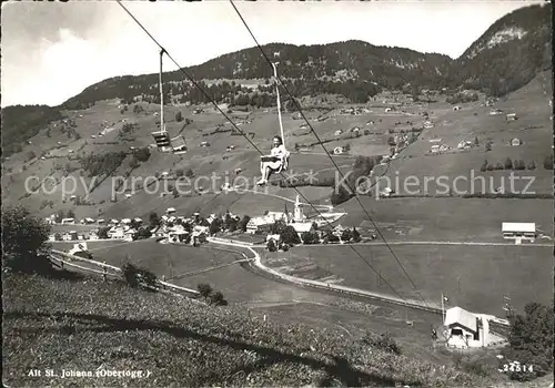 Alt St Johann Ski und Sessellift Sellamatt Kat. Alt St Johann